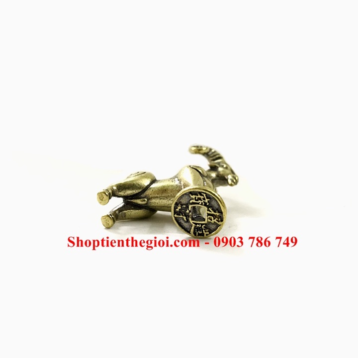 Móc Khóa Tượng Đồng Con Dê - SP005220